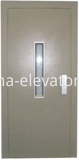 Custom Elevator Semiautomatic Door
